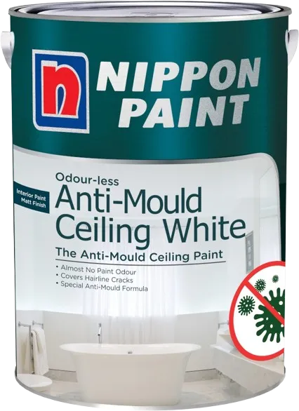 Nippon Anti-Mould (Basic Matex Paint) – ceiling & wall